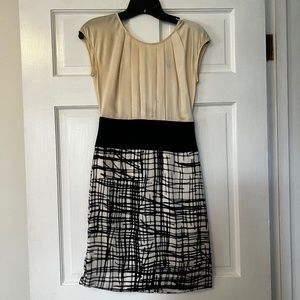 BCBGMaxAzria Champagne Cocktail Dress